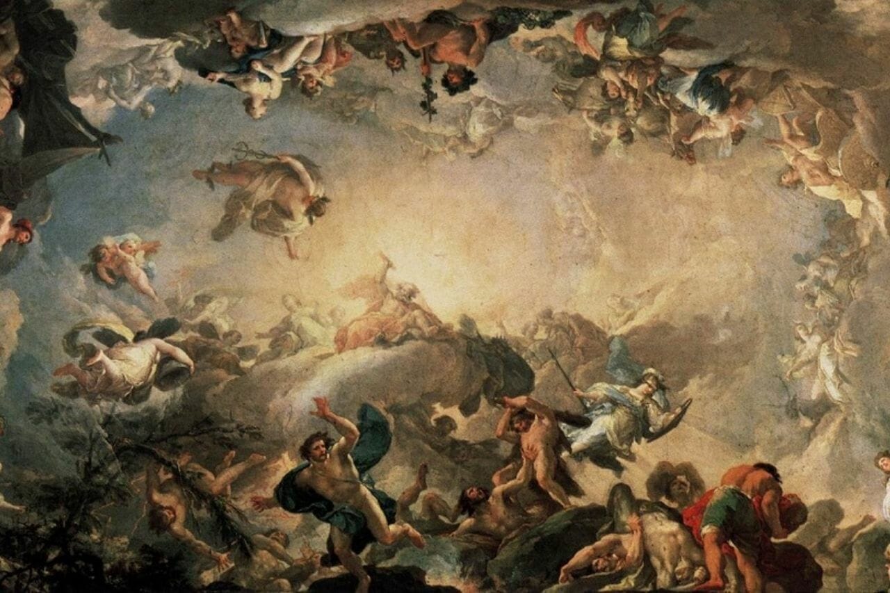 Titanen gegen Olympier: Der Krieg um die Vorherrschaft und die Kontrolle des Kosmos