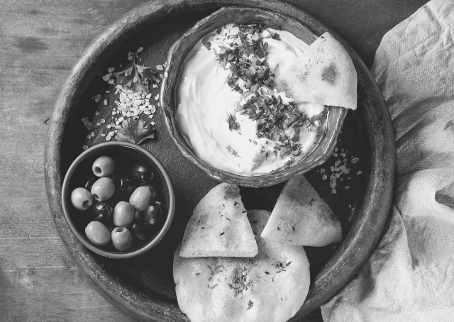 Traditional Lebanese food