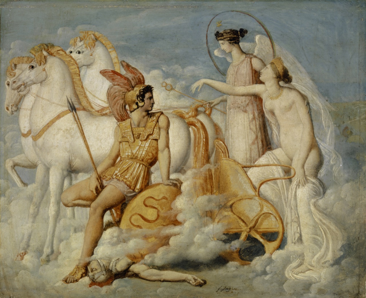 Venus Injured by Diomedes