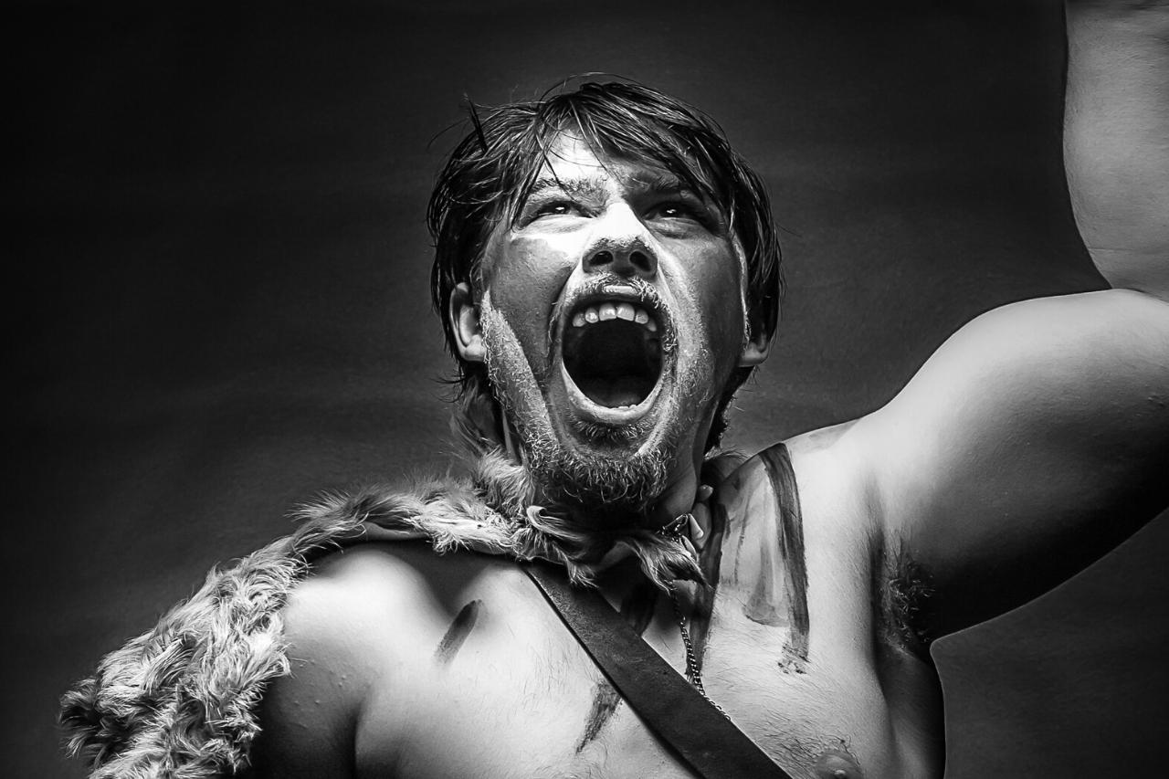 What is Celtic war paint